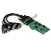 4 Port PCI Express PCIe Serial Combo Card - 2 x RS232 2 x RS422 / RS485