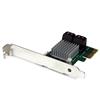 4 Port PCI Express 2.0 SATA III 6Gbps RAID Controller Card with HyperDuo SSD Tiering