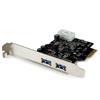 2 Port PCI Express SuperSpeed USB 3.0 Card Adapter with UASP Support