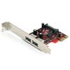 2 Port SuperSpeed USB 3.0 PCI Express Card with SATA Power