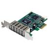 7 Port PCI Express Low Profile High Speed USB 2.0 Adapter Card