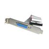 8in DB25 Parallel Female to IDC 25 Pin Header Slot Plate