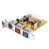 2 Port Low Profile 12V 24V PoweredUSB Adapter Card - PlusPower