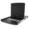 1U 17” HD 1080p Dual Rail Rackmount Widescreen LCD Console