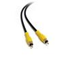 6 ft Coaxial Composite RCA Video Cable - M/M