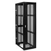 42U 36in Black Server Rack Cabinet w/ Mesh Door - No Side Panels