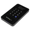 2.5in USB 3.0 Encrypted External Hard Drive Enclosure - Portable SATA HDD