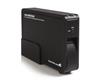 3.5in Black eSATA USB Trayless SATA External Hard Drive Enclosure