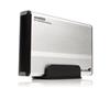3.5in Silver USB 2.0 to SATA External Hard Drive Enclosure