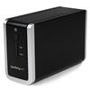 Dual Bay SATA External Hard Drive Enclosure - 2 Bay USB 3.0 RAID 3.5in HDD Enclosure