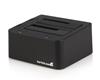 Station d'Accueil 2 Baies USB 2.0 eSATA pour Disque Dur Sata 2.5" et 3.5" - Dock HDD