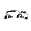 2 Port USB VGA Cable KVM Switch - USB Powered w/ Remote Switching