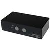 2 Port SuperSpeed USB 3.0 Dual Link DVI KVM Switch with Audio and Cables