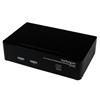 2 Port Professional USB DisplayPort KVM Switch with Audio