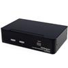2 Port High Resolution USB DVI Dual Link KVM Switch with Audio