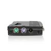 4 Port Black PS/2 KVM Switch Kit with Cables 4 Port Black PS/2 KVM Switch Kit with Cables