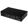 4 Port USB DisplayPort KVM Switch with Audio