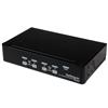 4 Port 1U Rackmount USB KVM Switch with OSD