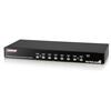 8 Port Rackmount USB VGA KVM Switch with Audio