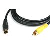 6 ft S-Video to Composite Video Adapter Cable - MM