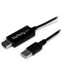 2 Port USB KM Switch - USB Keyboard and Mouse Switch with File Transfer
