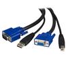 6 ft 2-in-1 USB KVM Cable