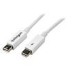 0.5m White Thunderbolt Cable - M/M
