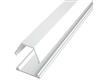 3 ft 2 Piece Cable Raceway Duct - White