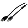 20m / 65 ft Active USB 2.0 A to B Cable - M/M