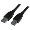 6 ft Black SuperSpeed USB 3.0 Cable A to A - M/M