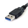 SuperSpeed USB 3.0 Cable A to B - M/M (Black) SuperSpeed USB 3.0 Cable A to B - M/M (Black)