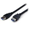 6 ft Black SuperSpeed USB 3.0 Extension Cable A to A - M/F