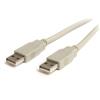 3 ft Beige A to A USB 2.0 Cable - M/M 3 ft Beige A to A USB 2.0 Cable - M/M