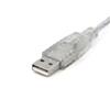 10 ft Transparent USB 2.0 Cable - A to B 10 ft Transparent USB 2.0 Cable - A to B