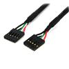 24in Internal 5 pin USB IDC Motherboard Header Cable F/F
