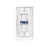 Single Outlet 15-Pin Female VGA Wall Plate - White Single Outlet 15-Pin Female VGA Wall Plate - White