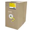 1000 ft Bulk Yellow Cat 5e Stranded UTP Patch Cable - by the Roll