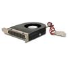 Expansion Slot Rear Exhaust Cooling Fan with LP4 Connector Expansion Slot Rear Exhaust Cooling Fan with LP4 Connector
