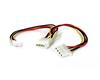 LP4 to SP4 and LP4 Power Y Splitter Cable M/F