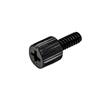 6-32, 5/16in Long Black Metal Computer Case Thumbscrew – Pkg of 51 6-32, 5/16in Long Black Metal Computer Case Thumbscrew – Pkg of 51
