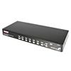 8 Port 1U Black Rackmount PS/2 KVM Switch 8 Port 1U Black Rackmount PS/2 KVM Switch
