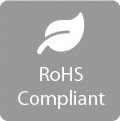 RoHS & REACH Certificate of Compliance logo