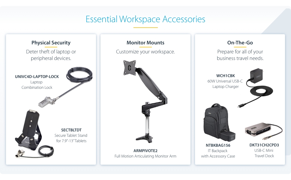 Essential Workspace Accessories