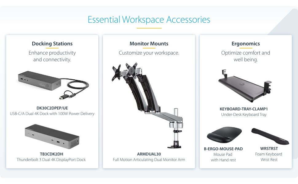 Essential Workspace Accessories