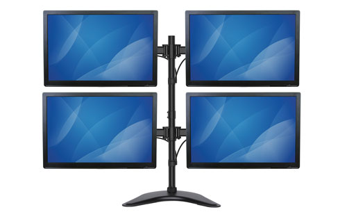 ARMBARQUAD with four monitors