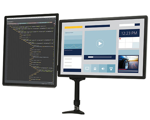 Crestview Dual Monitor Arm