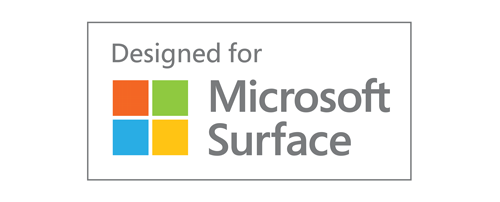 Logotipo de certificaci?n Dise?ado para Microsoft Surface