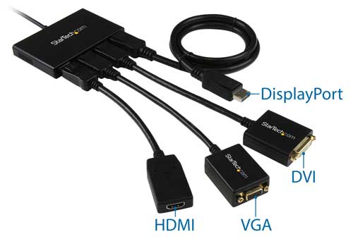 StarTech 4-Port Multi Monitor DisplayPort MST Hub