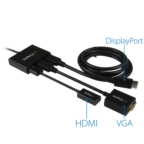 mDP to 3x DP Multi Monitor Adapter/MST - DisplayPort and Mini 