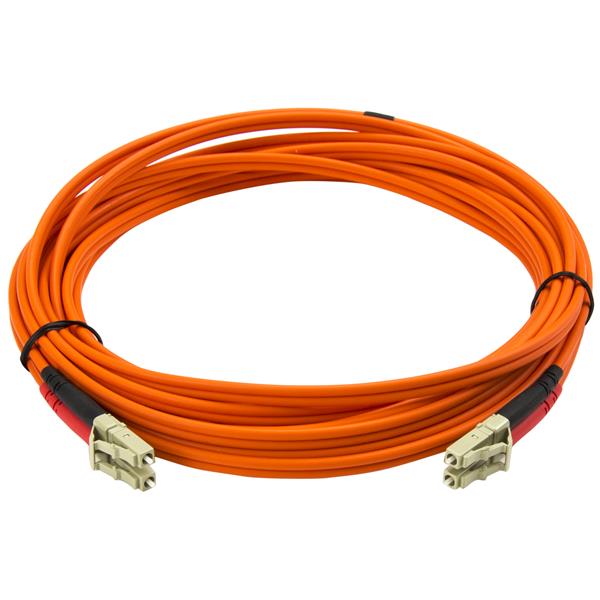 Fiber Cable - 5m Multimode Fiber Patch Cable - 50/125, LC-LC | StarTech.com